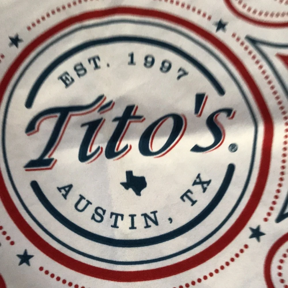Tito’s Vodka bandana‎